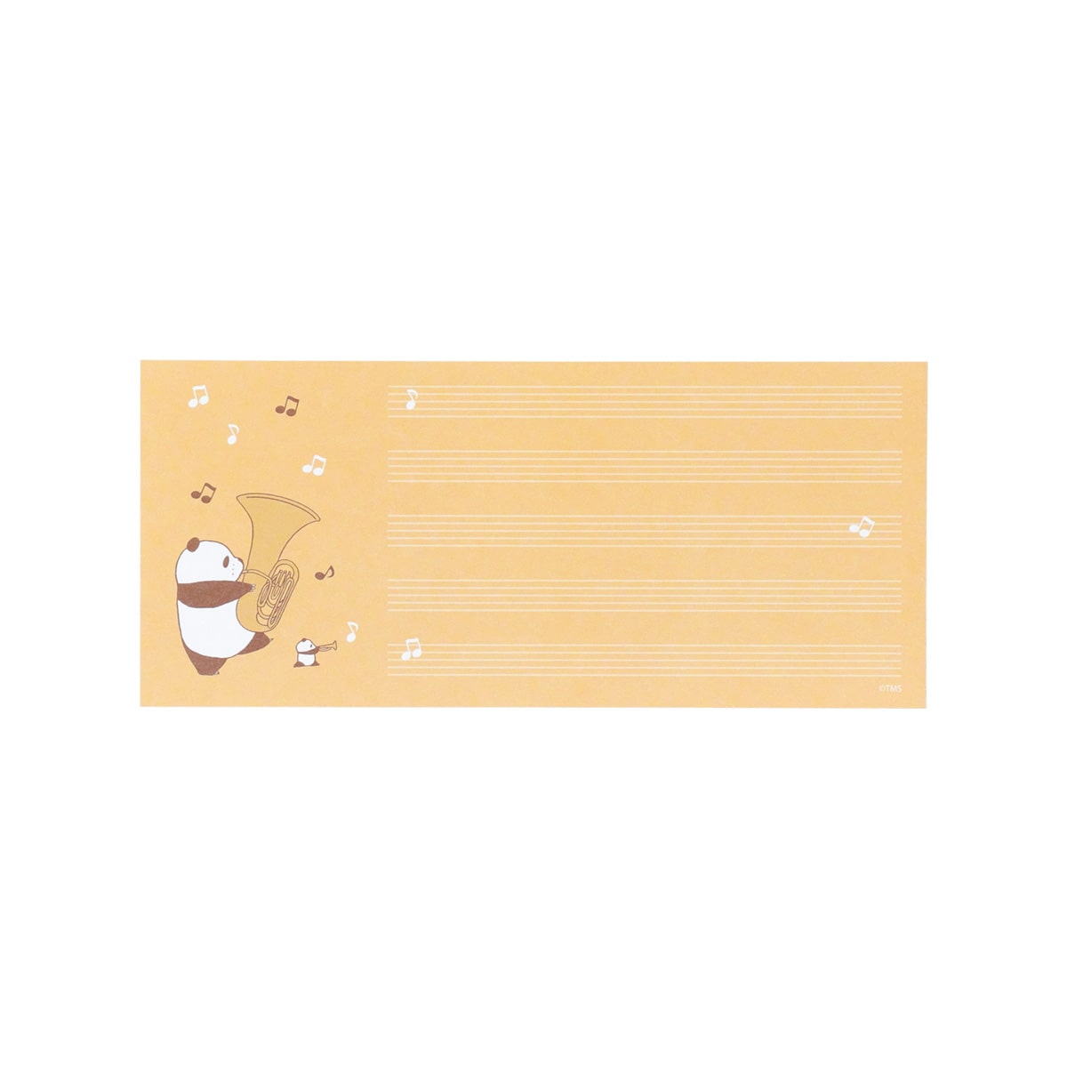 Panda! Go Panda! - Mini Letter Pads (2 Types) - Bamboo - official view 5