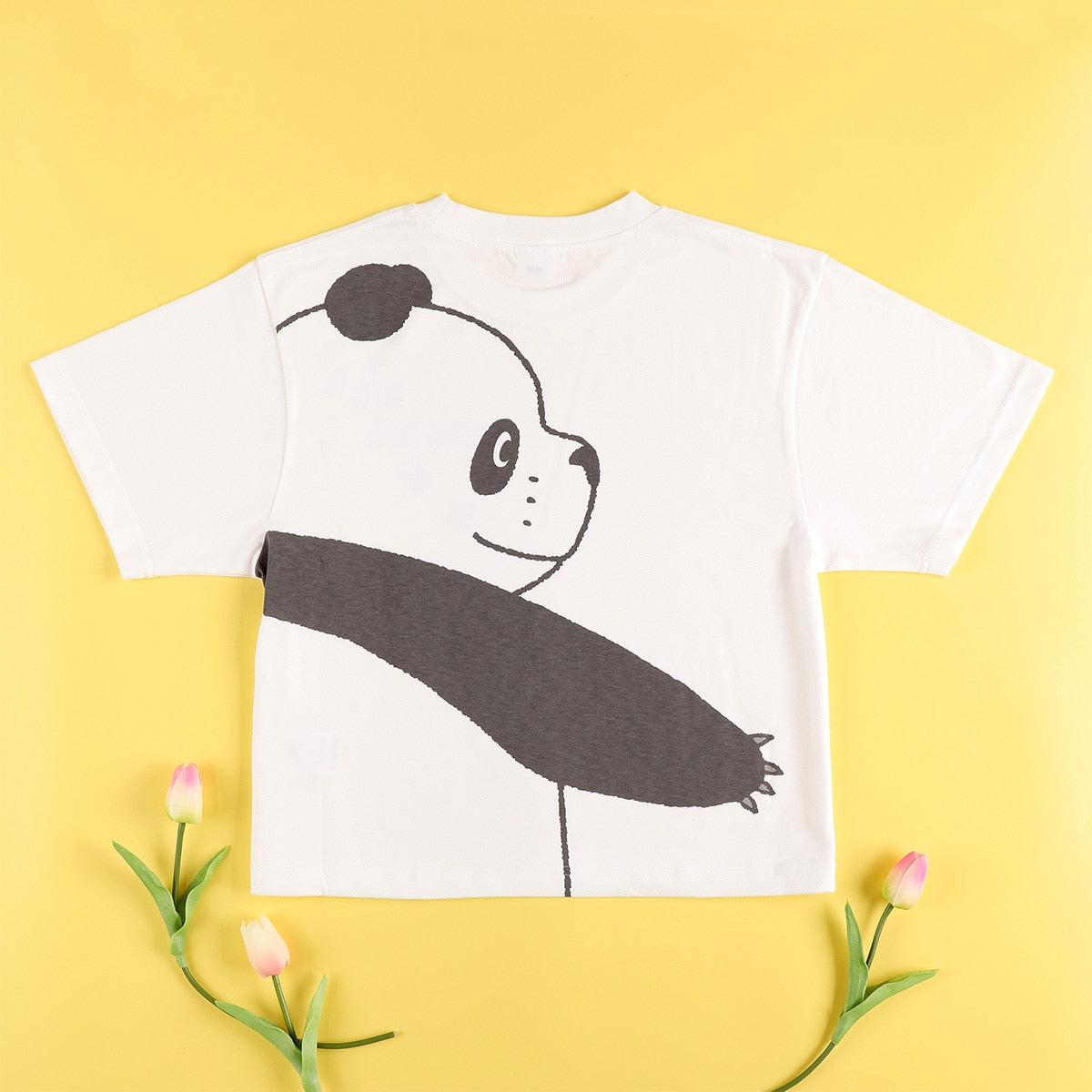 Panda! Go Panda! Nakayoshi T-Shirt - Adult - official view 1