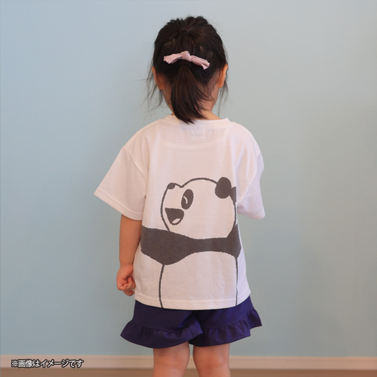 Panda! Go Panda! Nakayoshi T-Shirt - Kids - official view 6