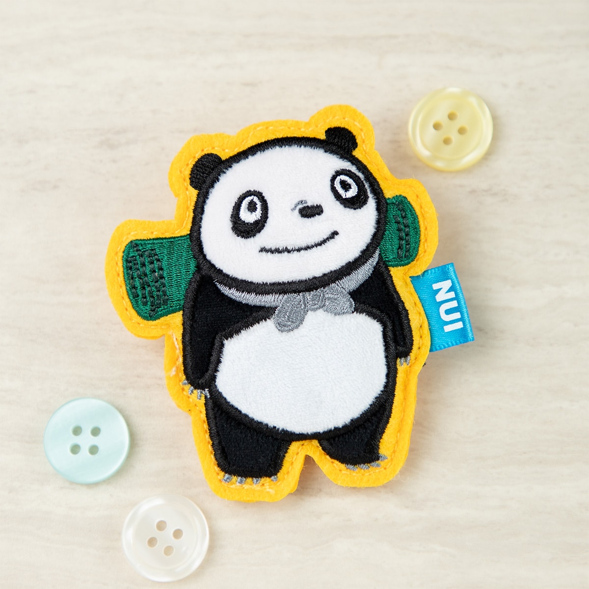 Panda! Go Panda! - Nuipin Plush Pin Collection, Sealed Box of 6 - RANDOM - official view 7