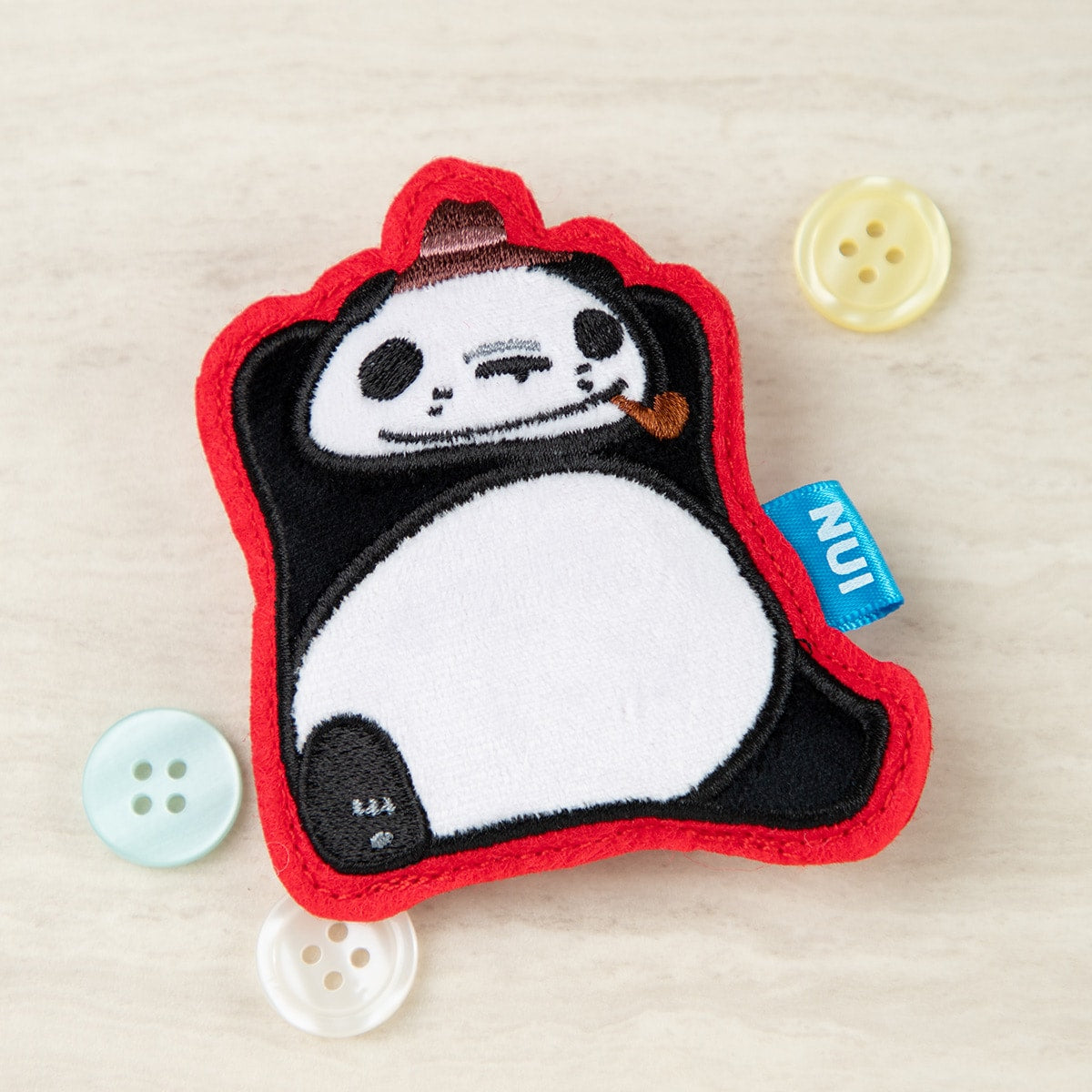 Panda! Go Panda! - Nuipin Plush Pin Collection, Sealed Box of 6 - RANDOM - official view 8