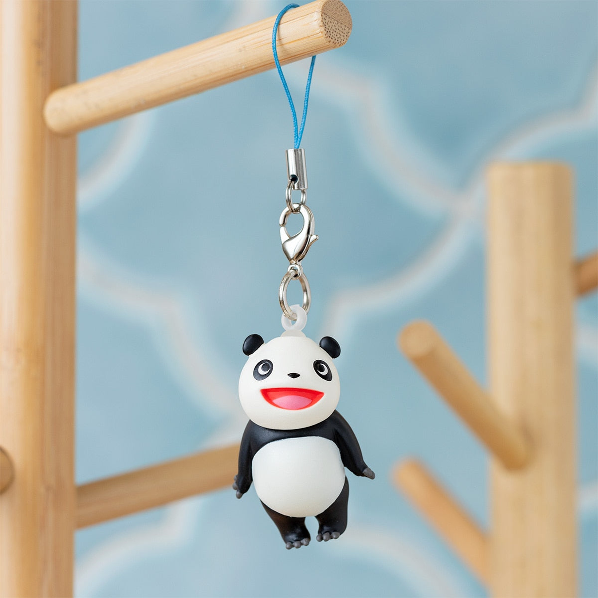 Panda! Go Panda! Panny Soft Vinyl Keychain - official view 2
