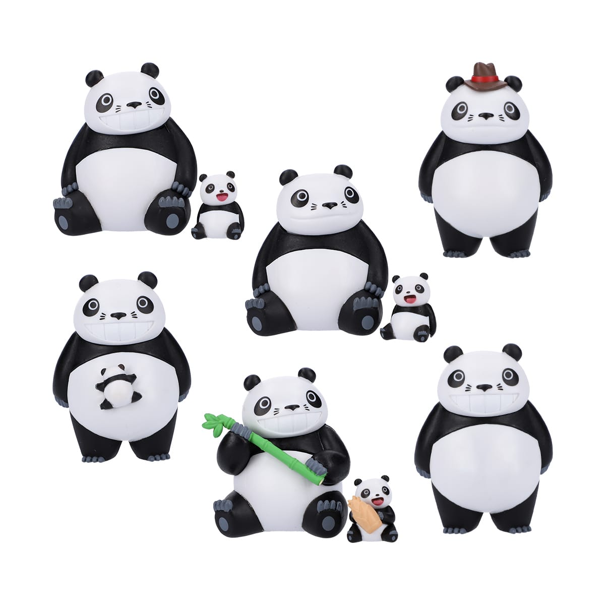 Panda! Go Panda! - Papanda and Panny Figure Collection, Sealed Box - RANDOM - official view 3