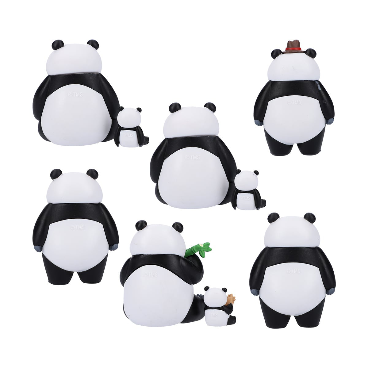 Panda! Go Panda! - Papanda and Panny Figure Collection, Sealed Box - RANDOM - official view 4