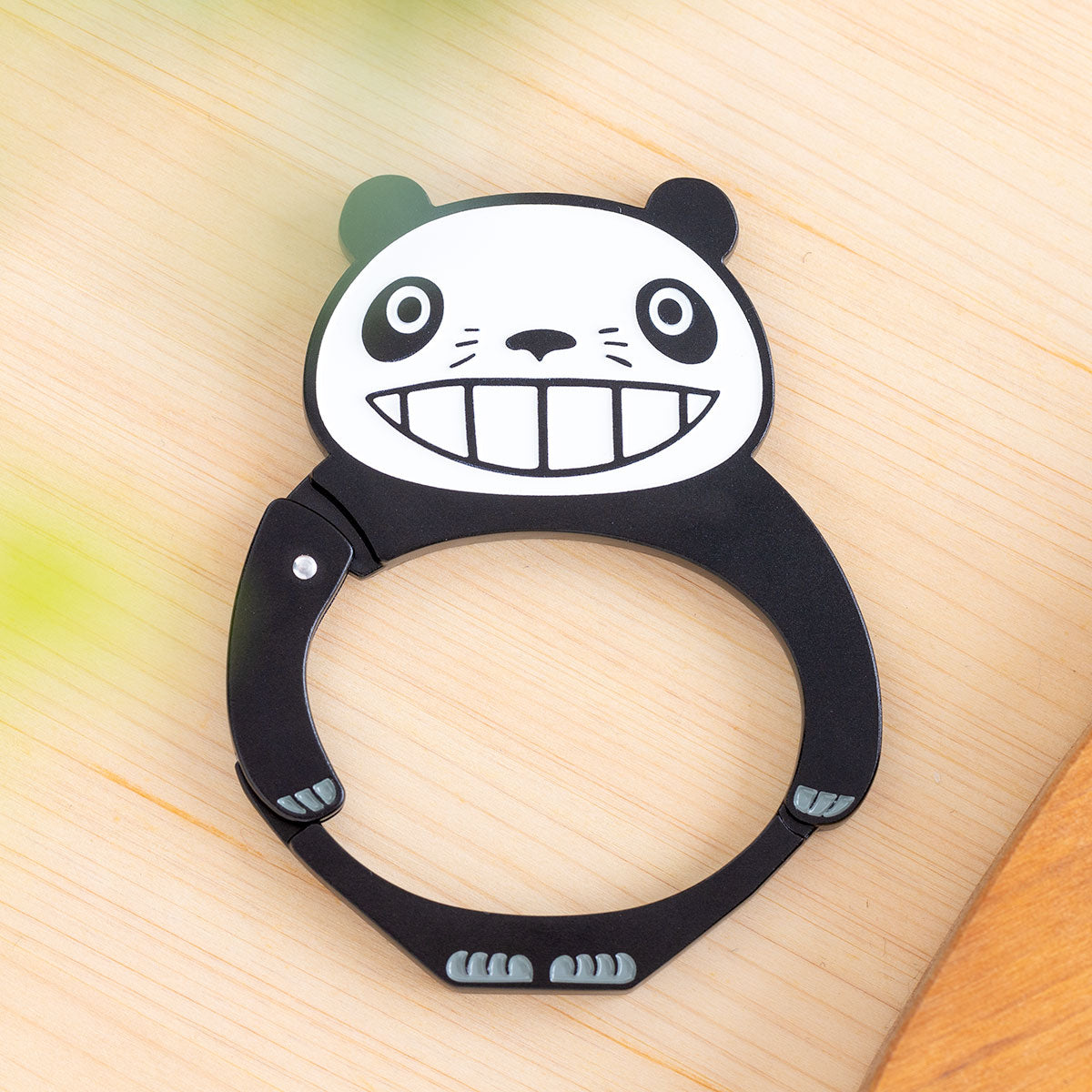 Panda! Go Panda! - Papanda Face Carabiner - official view 1