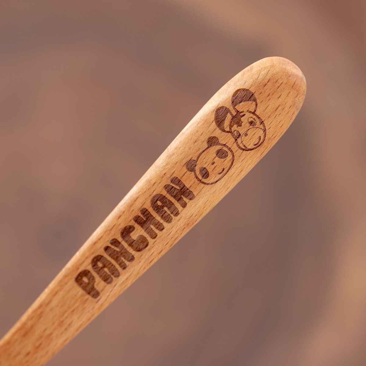 Panda! Go Panda! Wooden Spoons (3 Types) - Panny - 14 cm - official view 2