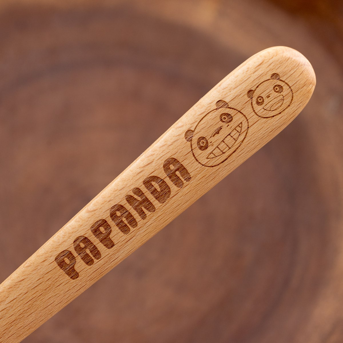 Panda! Go Panda! Wooden Spoons (3 Types) - Papanda - 23.5 cm - official view 19