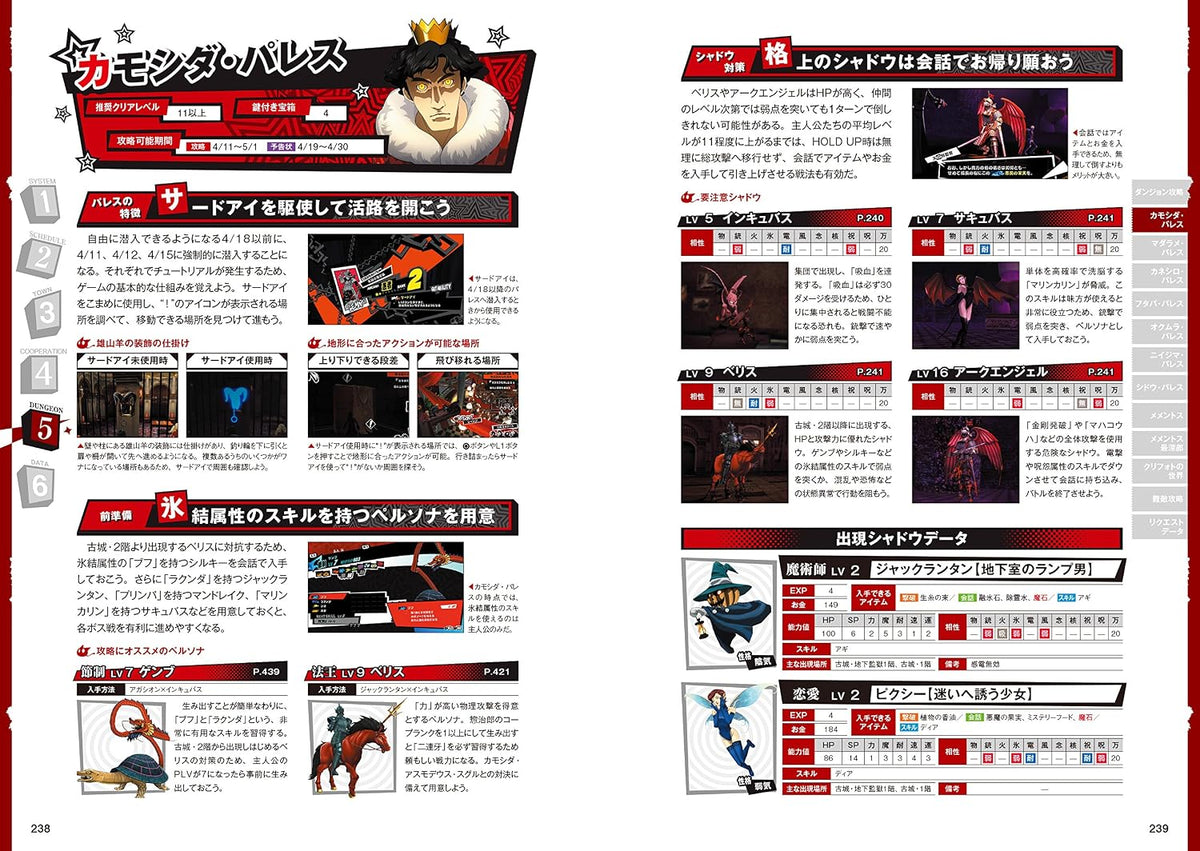Persona 5 - Official Complete Guide (Original Game) - Japanese - publisher preview 3