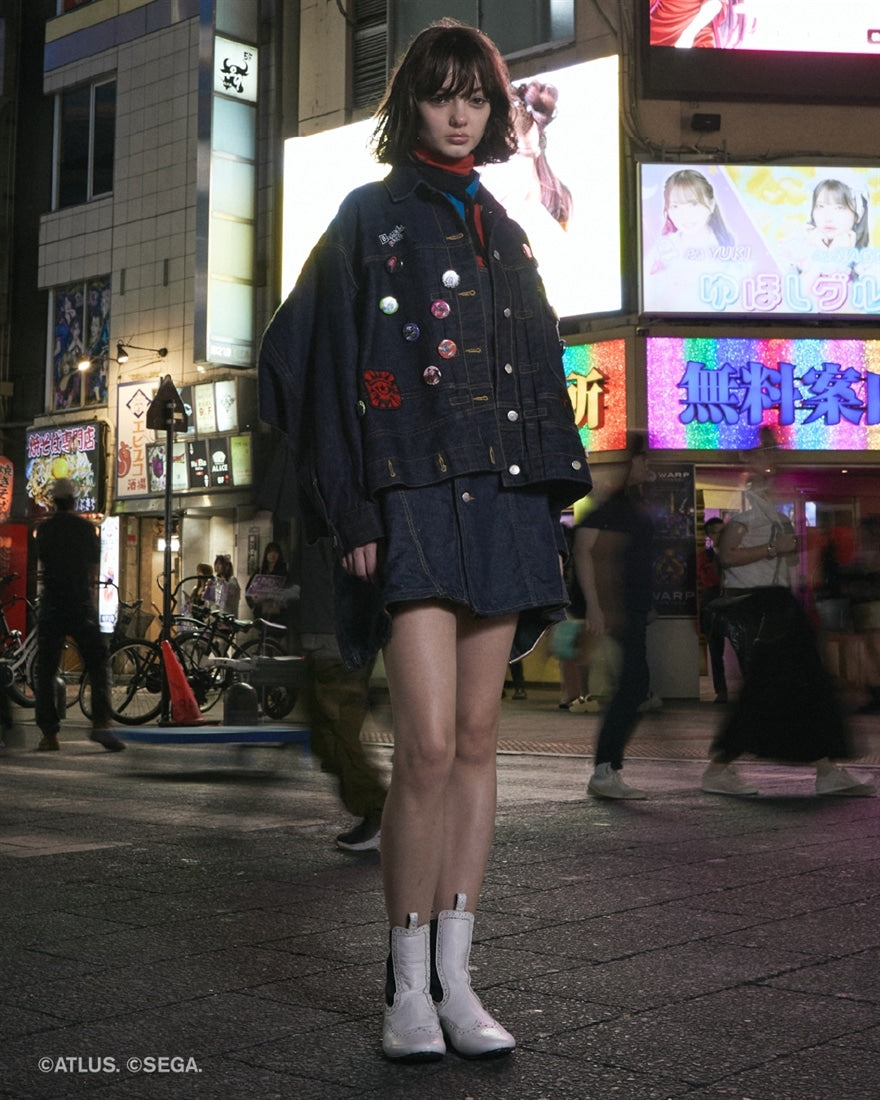 Persona 5 Royal beautiful people denim blouson official view 10