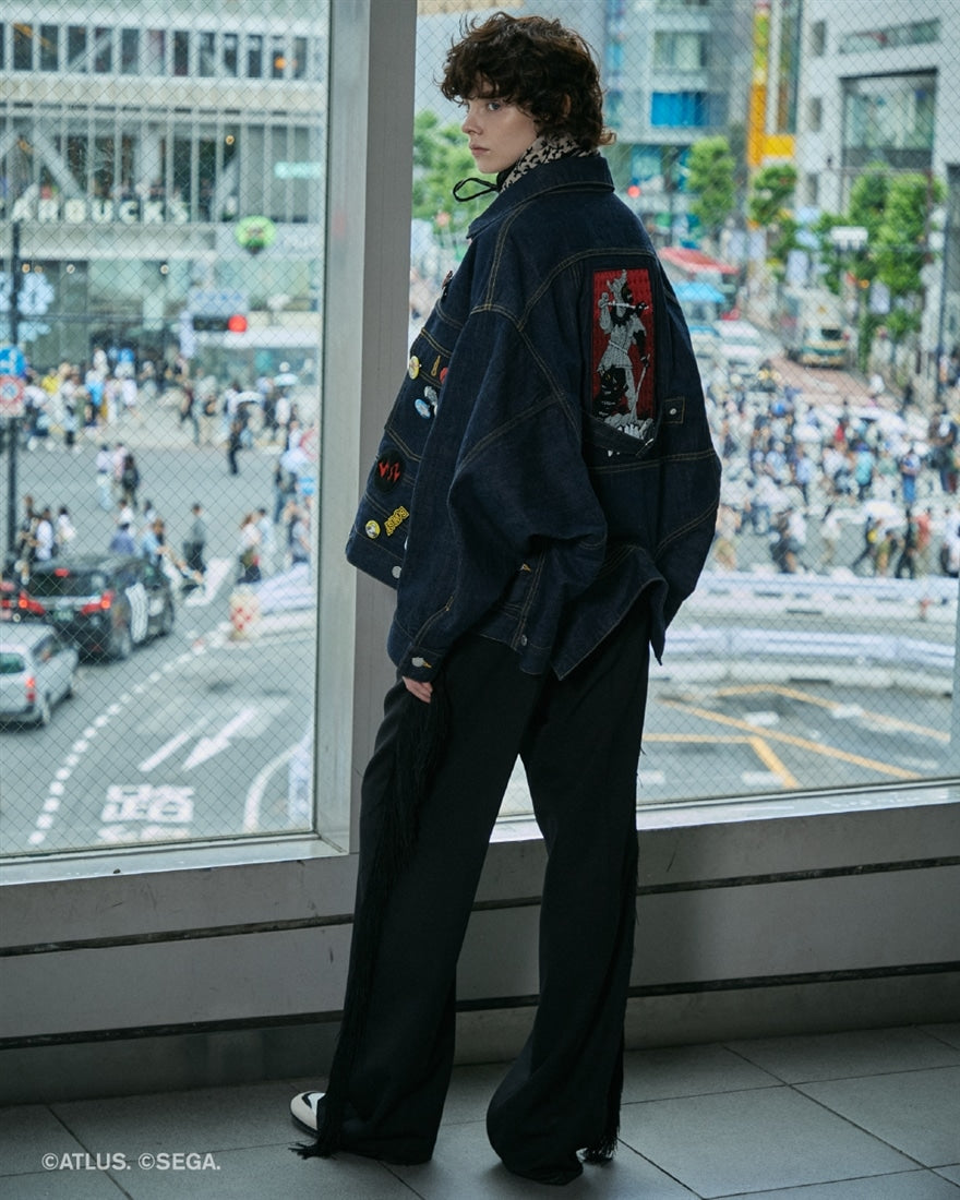 Persona 5 Royal beautiful people denim blouson official view 14