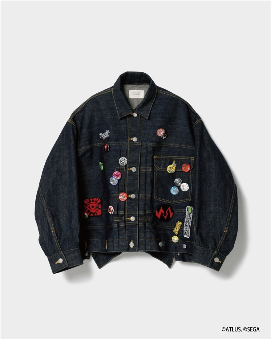 Persona 5 Royal beautiful people denim blouson official view L
