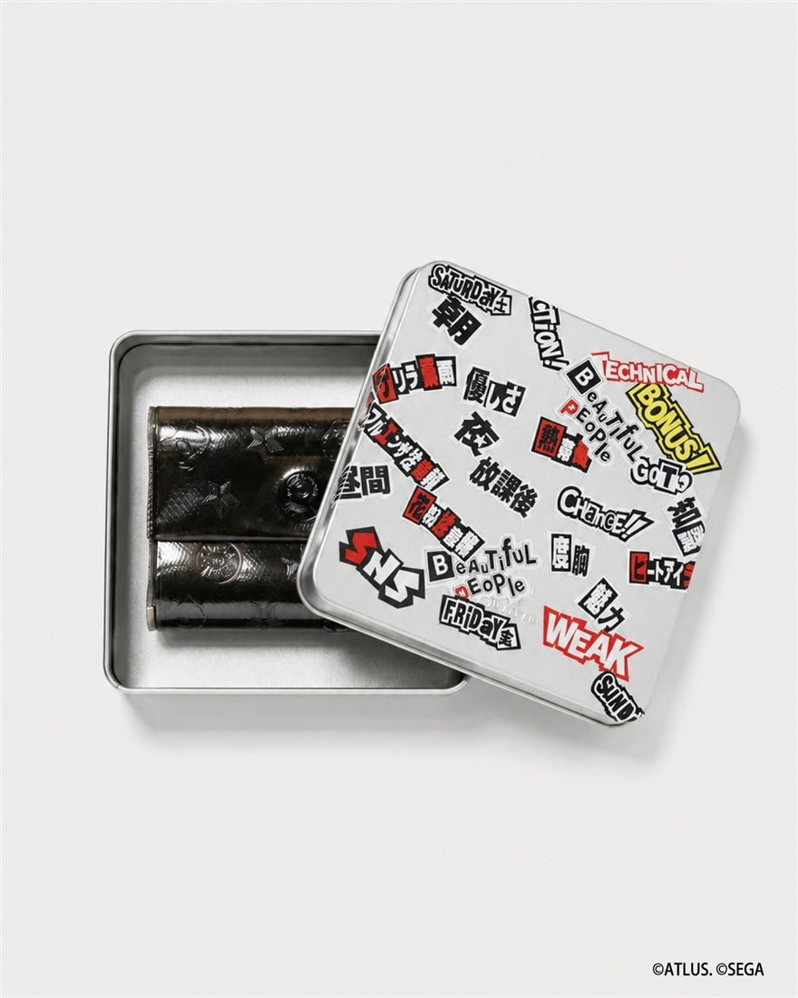 Persona 5 Royal beautiful people wallet-black official view 4