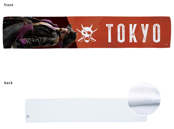 Pirate Yakuza in Hawaii regional towel — TOKYO