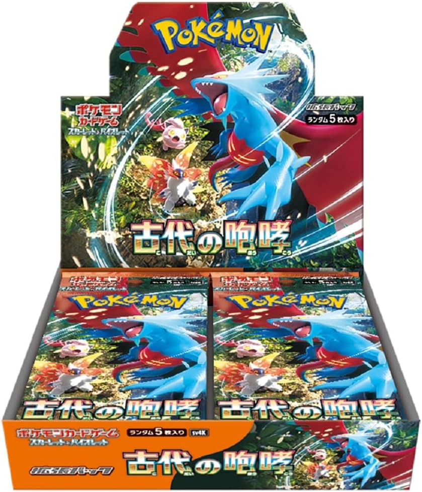 POKEMON CARD GAME SCARLET & VIOLET EXPANSION PACK - ANCIENT ROAR - SV4 (BOX)