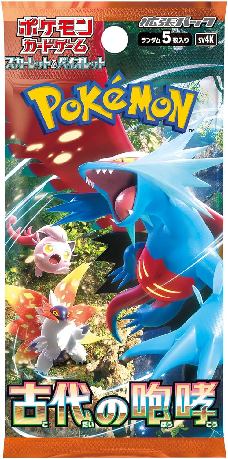 POKEMON CARD GAME SCARLET & VIOLET EXPANSION PACK - ANCIENT ROAR - SV4 (BOX)