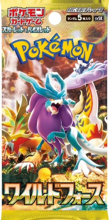 POKEMON CARD GAME SCARLET & VIOLET EXPANSION PACK - WILD FORCE sv5K (BOX)