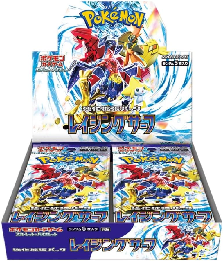 POKEMON CARD GAME SCARLET & VIOLET STRENGTHENING EXPANSION PACK RAGING SURF SV3a (BOX)