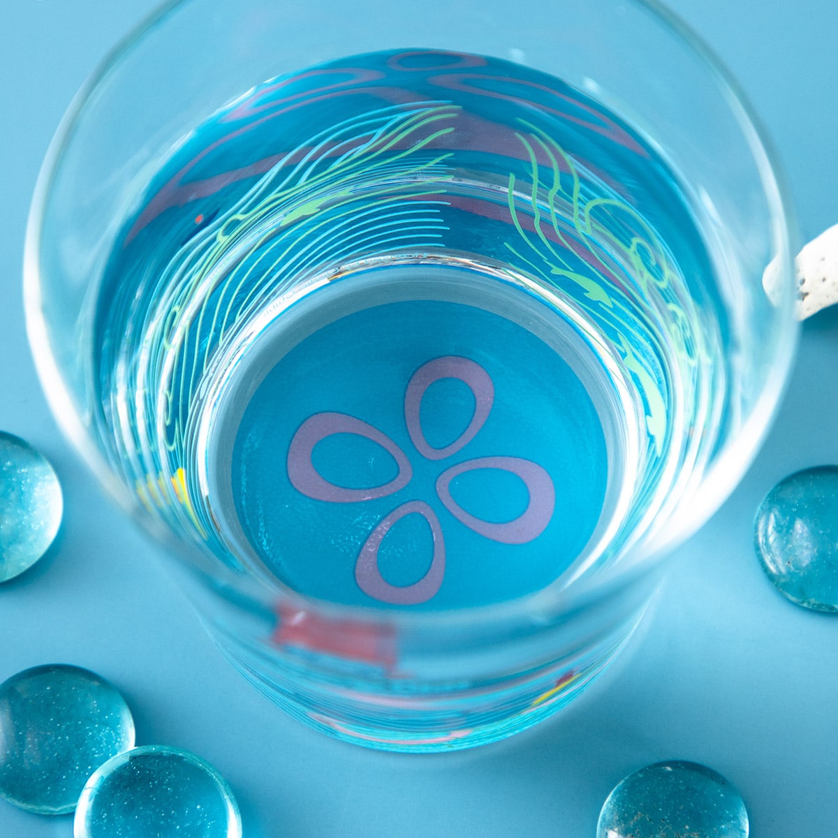 Ponyo - Under the Sea Drinking Glass 270 ml - official view 3