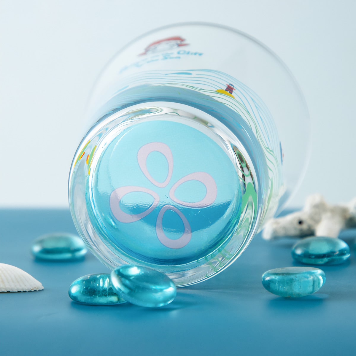 Ponyo - Under the Sea Drinking Glass 270 ml - official view 9