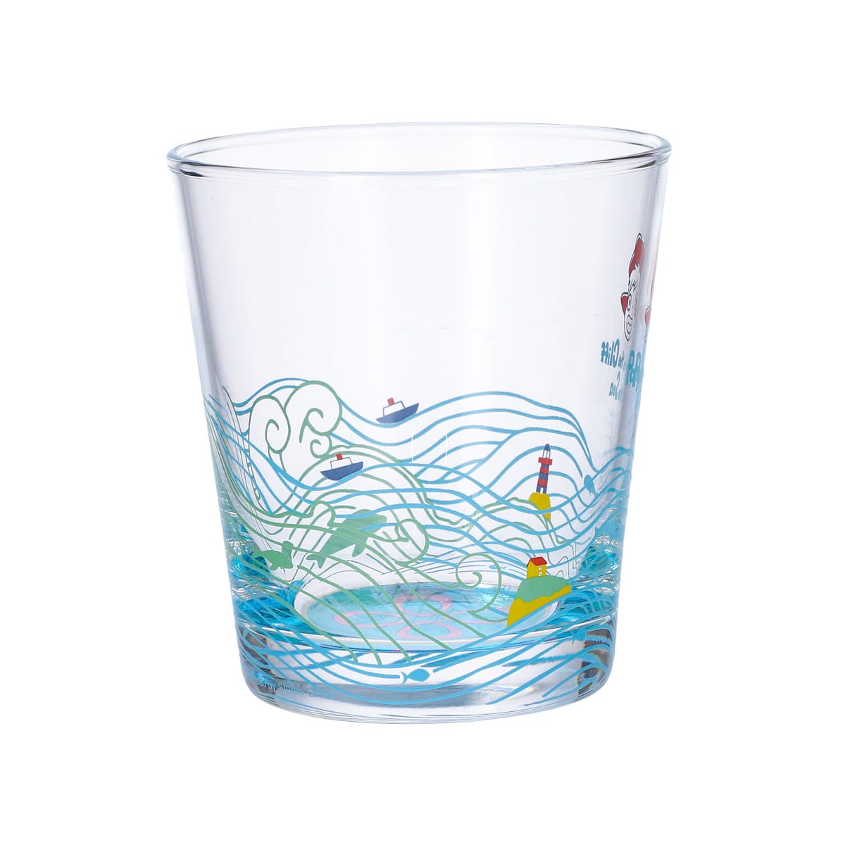 Ponyo - Under the Sea Drinking Glass 270 ml - official view 12