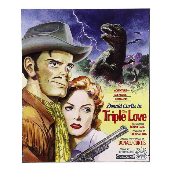 Porco Rosso Donald Curtis The Triple Love Art Poster - official view 3