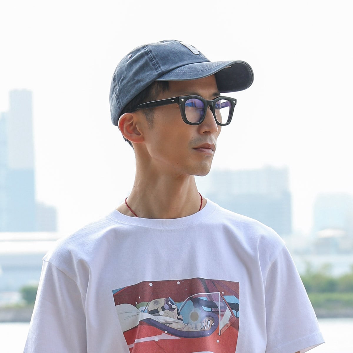 Porco Rosso GBL Baseball Cap - P for Porco - official view 5