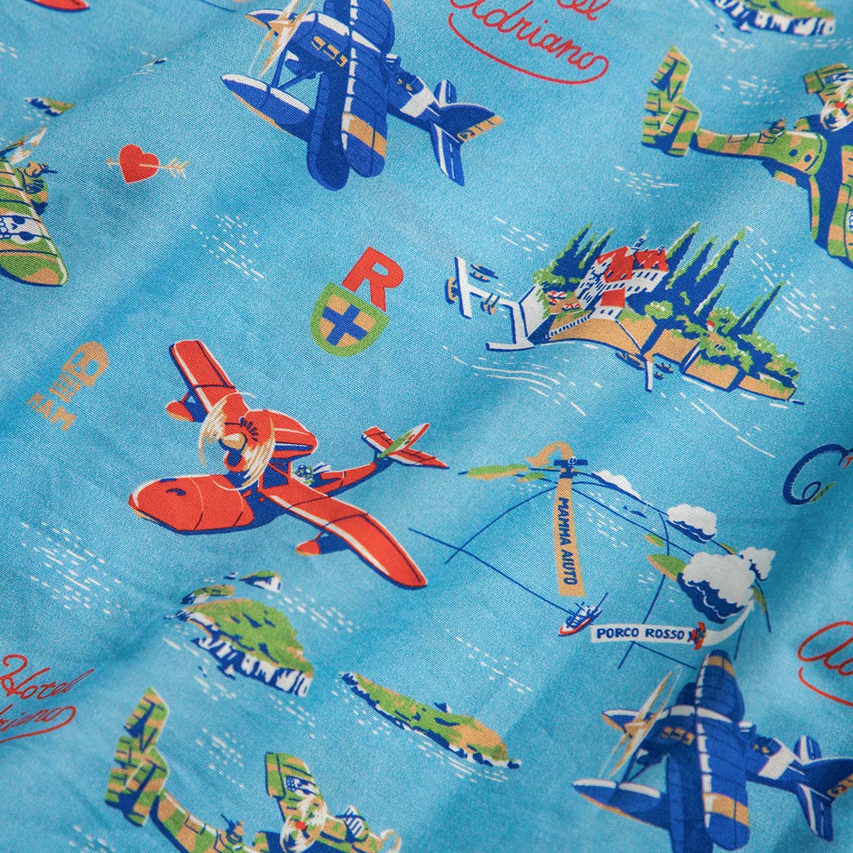 Porco Rosso GBL Hawaiian Shirt - Flying Boats, Sky and Sea - official view 12