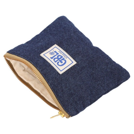 Porco Rosso GBL Red Flash Discharge Denim Pouch - official view 5