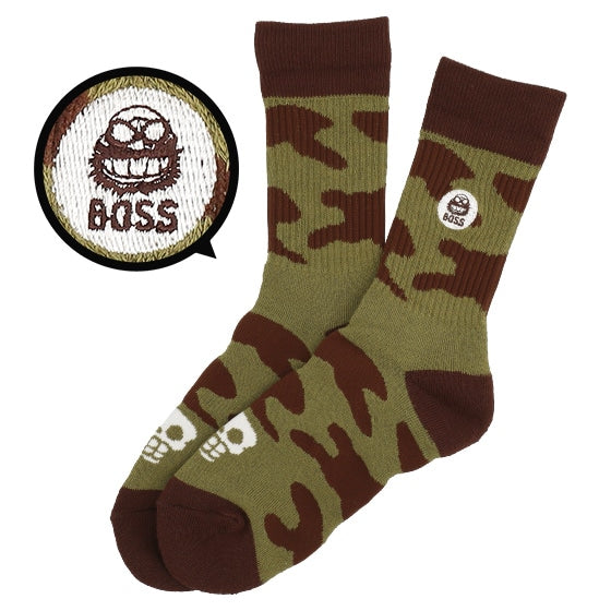 Porco Rosso Socks - GBL - Green - official product view 1