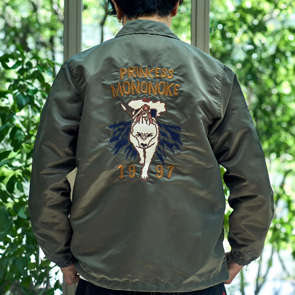 Princess Mononoke GBL Raging Forest Gods Coach Jacket - official view 1