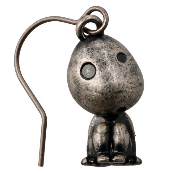 Princess Mononoke My Treasure Kodama Single Earrings (2 Types) - Seated Kodama - official view 3