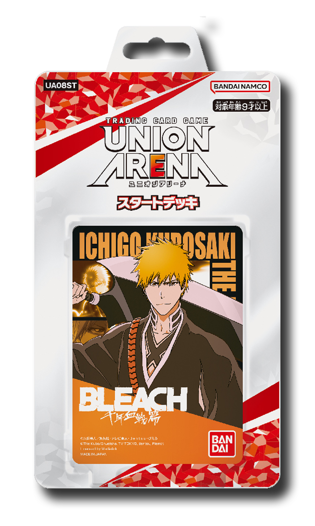 bleach tcg bankai booster box UNION Arena UA08 BLEACH Thousand Year Blood War Starter Deck