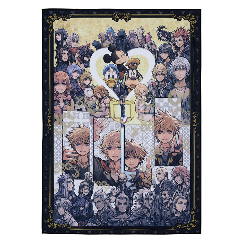 ICHIBAN KUJI KINGDOM HEARTS -LINKING HEARTS- B PRIZE - Visual Bath Towel