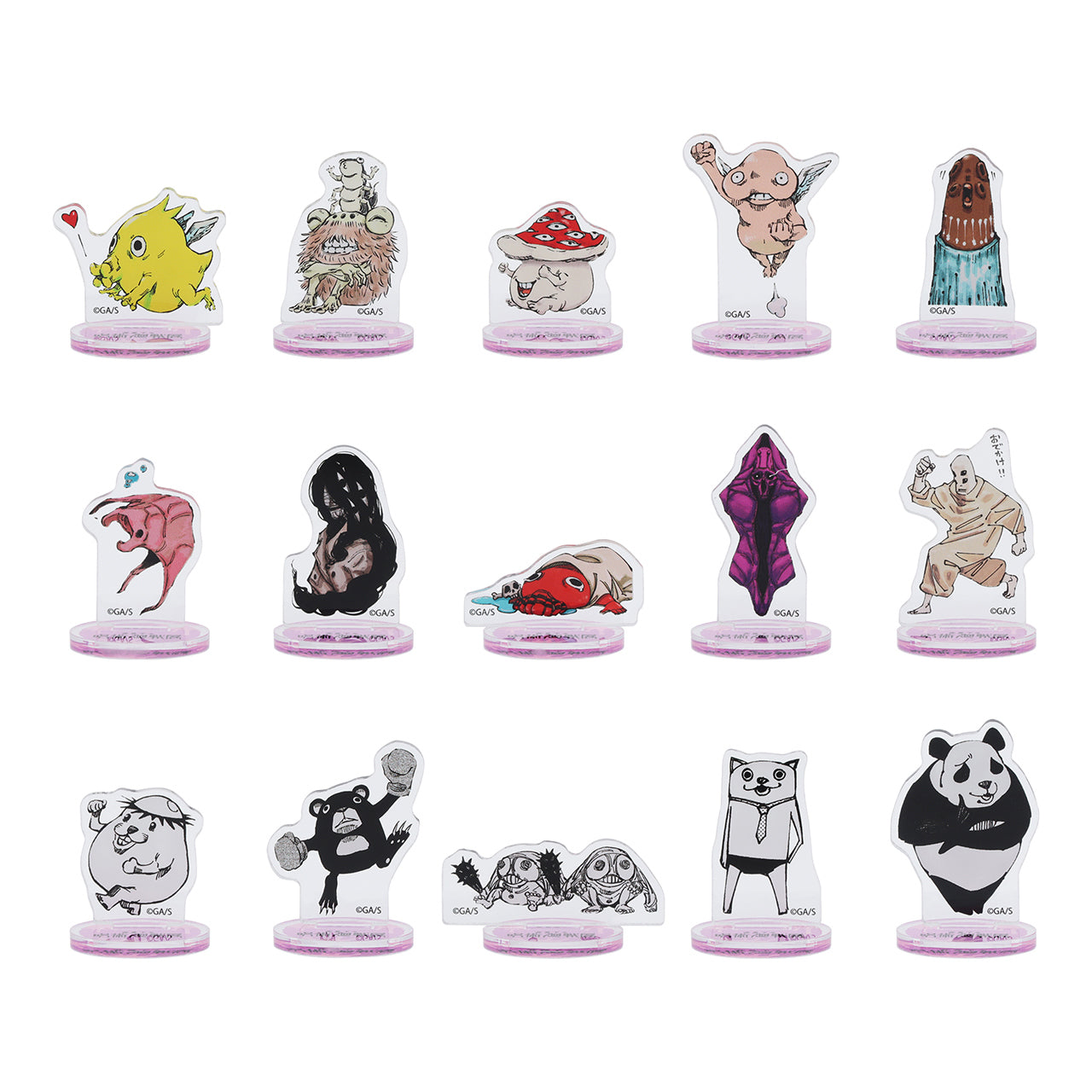 Mini Acrylic Stand Aleatoire Ver.A Jujutsu Kaisen Exhibition 1 Pcs Random