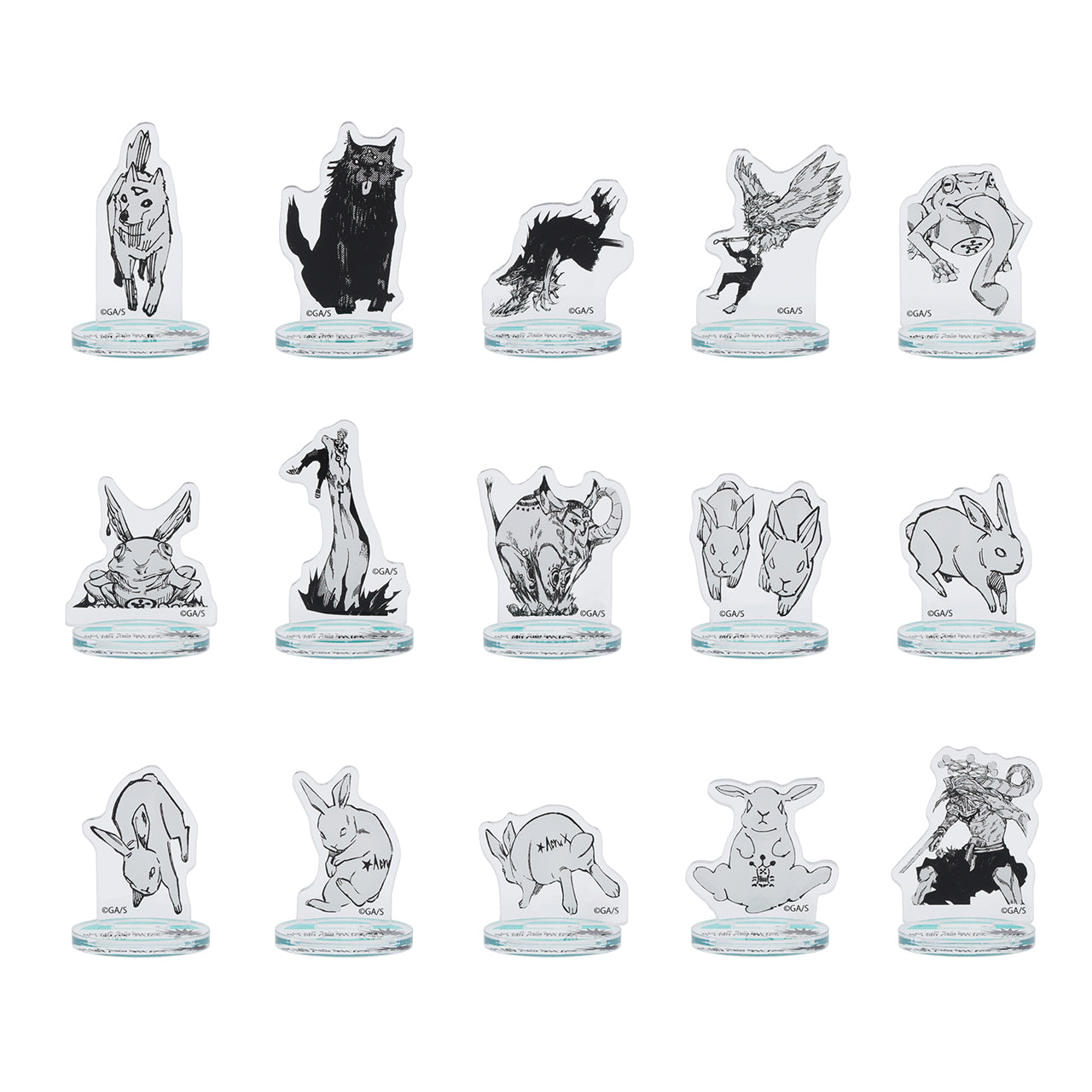 Mini Acrylic Stand Aleatoire Ver.B Jujutsu Kaisen Exhibition 1 Pcs Random