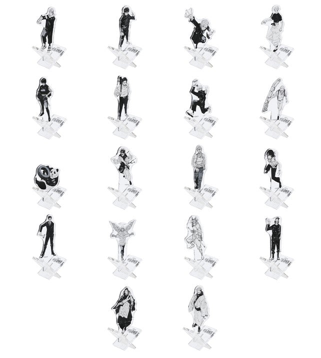 Acrylic "X" figure collection (18 types in total/1 type randomly included) Jujutsu Kaisen Exhibition