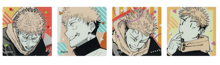 Magnet Yuji Itadori Jujutsu Kaisen Exhibition Set 4Pcs