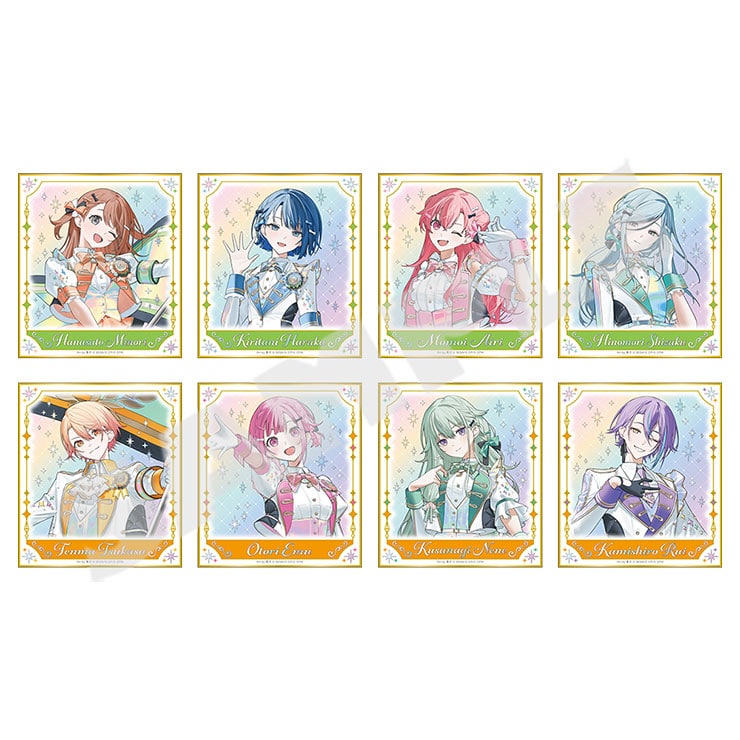 Project Sekai 5th Anniversary Aurora C mini shikishi, official collection image 1