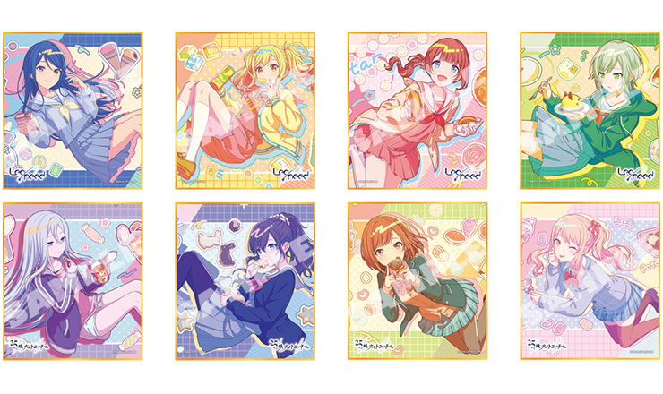 Project Sekai Anniversary/Birthday 2023-2024 B mini shikishi, official collection image 1