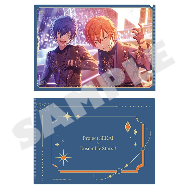 Project Sekai × Ensemble Stars!! - A4 Clear Files - Akito Shinonome × Jun Sazanami