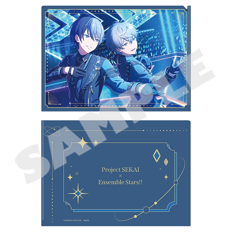 Project Sekai × Ensemble Stars!! - A4 Clear Files - Toya Aoyagi × Izumi Sena