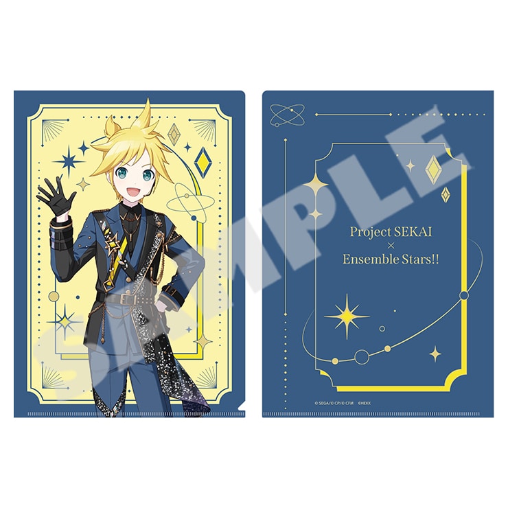 Project Sekai × Ensemble Stars!! - A4 Clear Files - Kagamine Len
