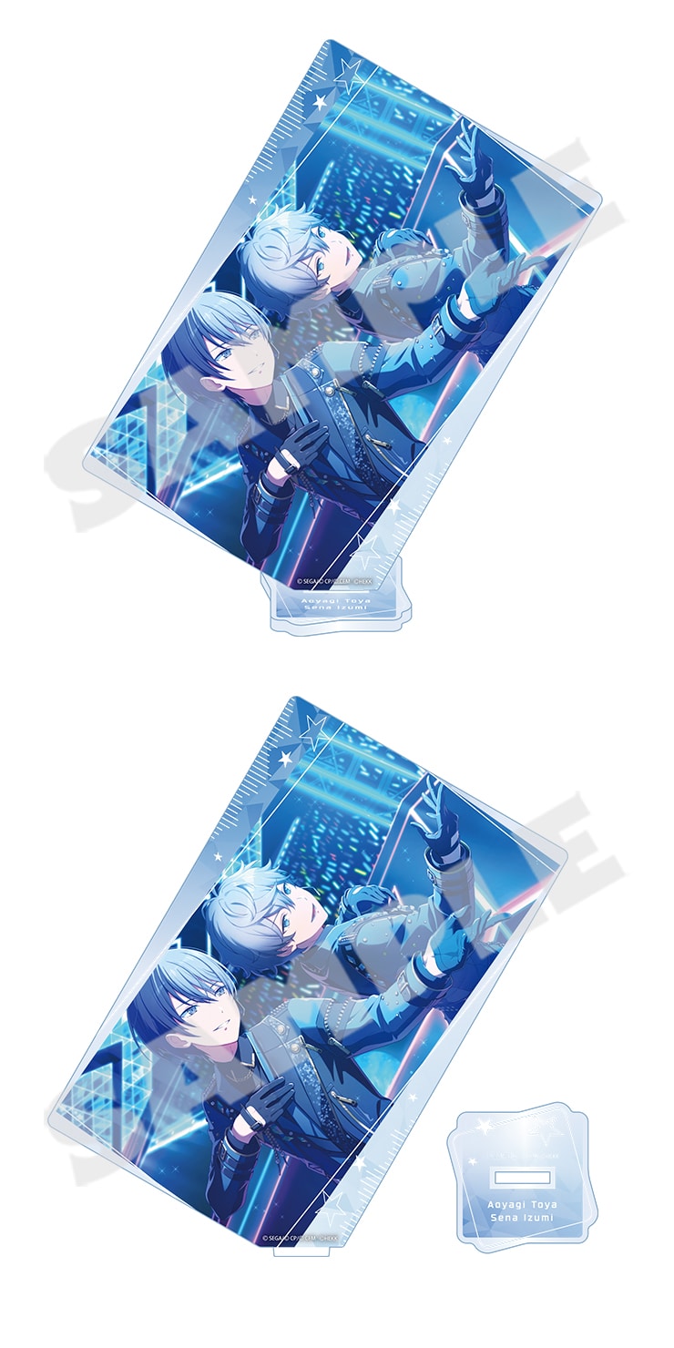 Project Sekai × Ensemble Stars!! - Acrylic Card Stands - Toya Aoyagi × Izumi Sena