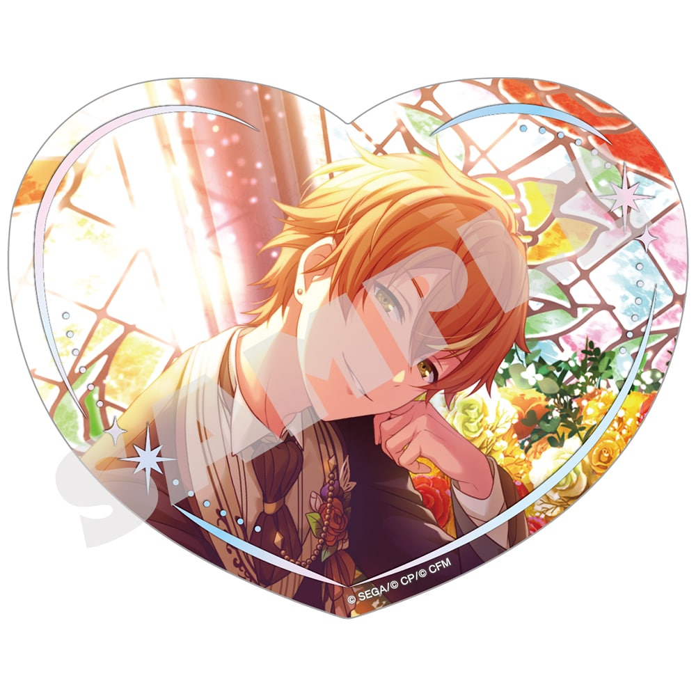 Vivid BAD SQUAD H/Art Collection Vol.1 heart-shaped clear cards, design detail 3