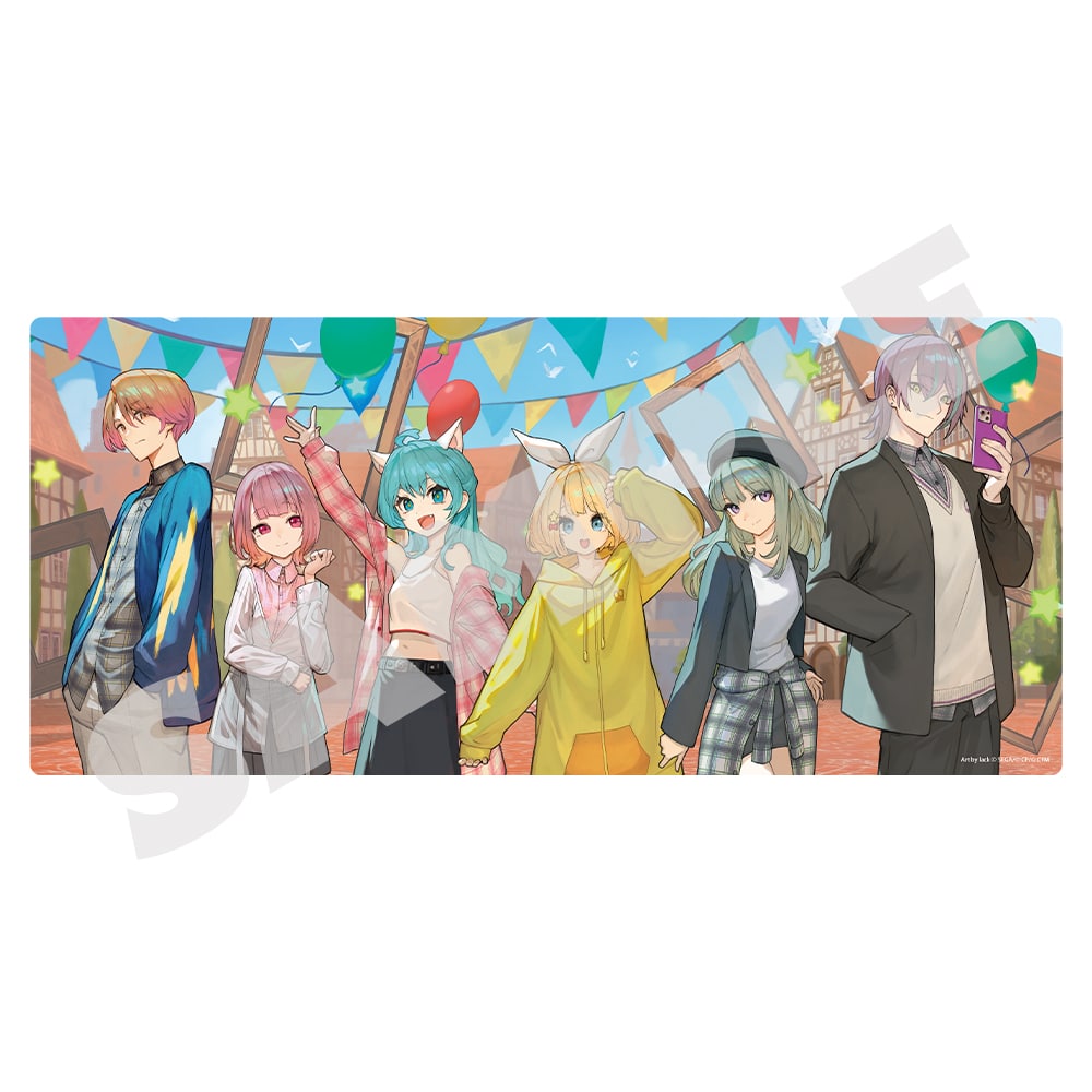 Project Sekai Illustrator Collab Wonderlands x Showtime mat view 1