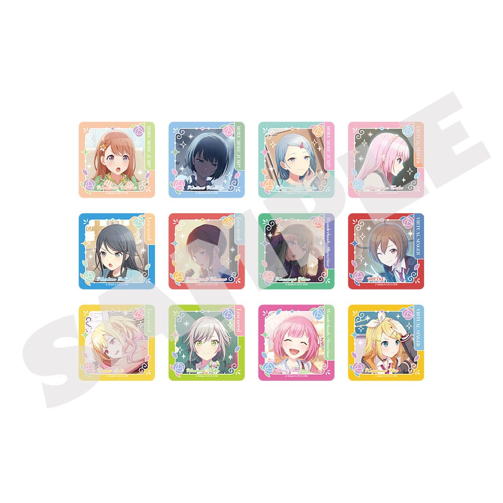 Project Sekai - Memosté Memorial Stickers Vol.10 C Random Pack - official artwork and finish details