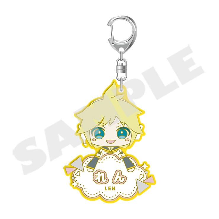 Project Sekai My Sekai Kagamine Len name keychain