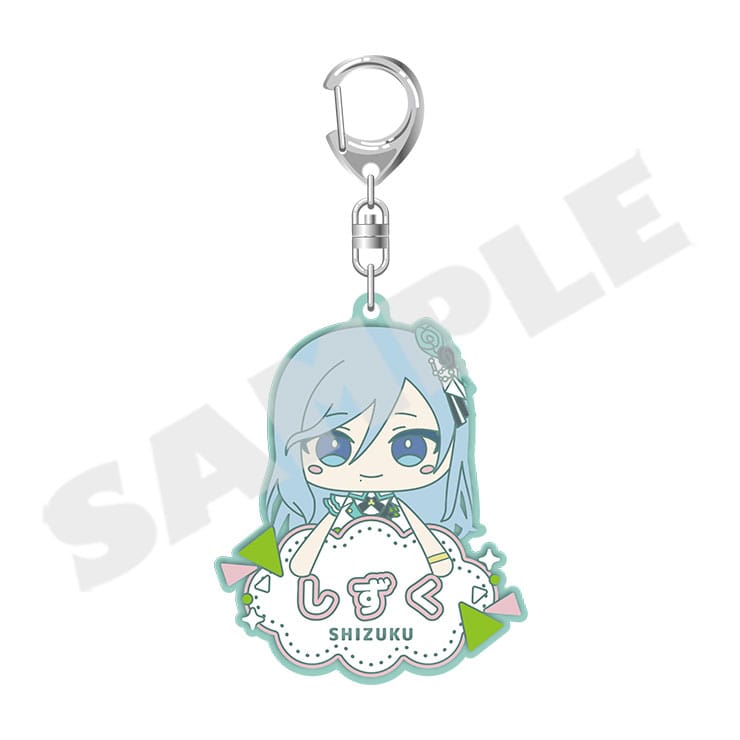 Project Sekai My Sekai Shizuku Hinomori name keychain
