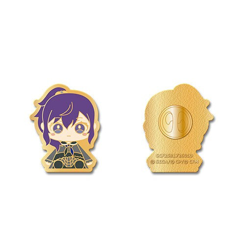 Project Sekai My Sekai Mafuyu Asahina pin badge, front view