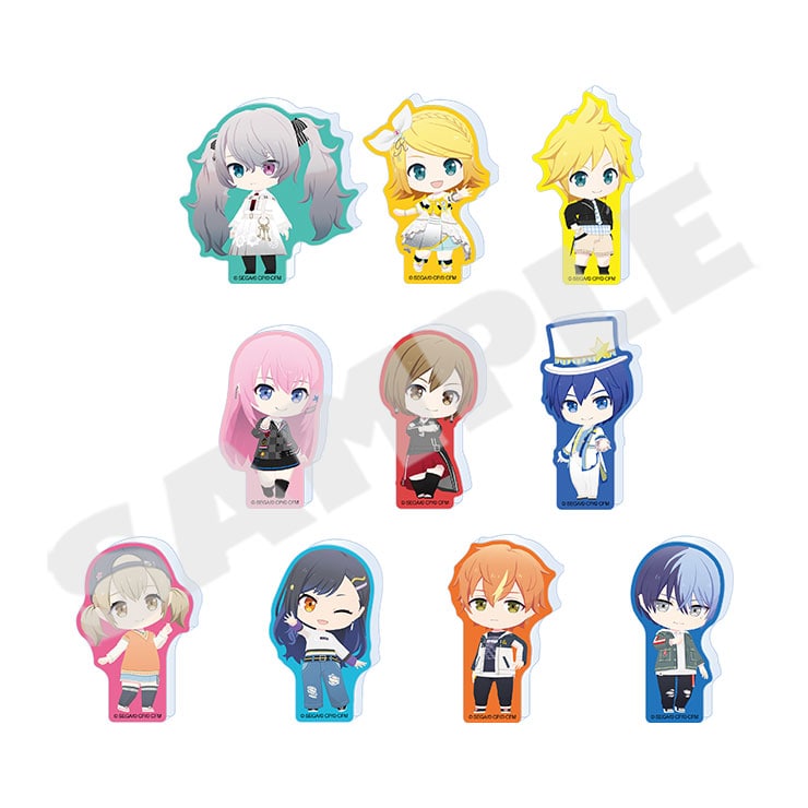 Project Sekai MySekai character acrylic figures A - all 10 designs